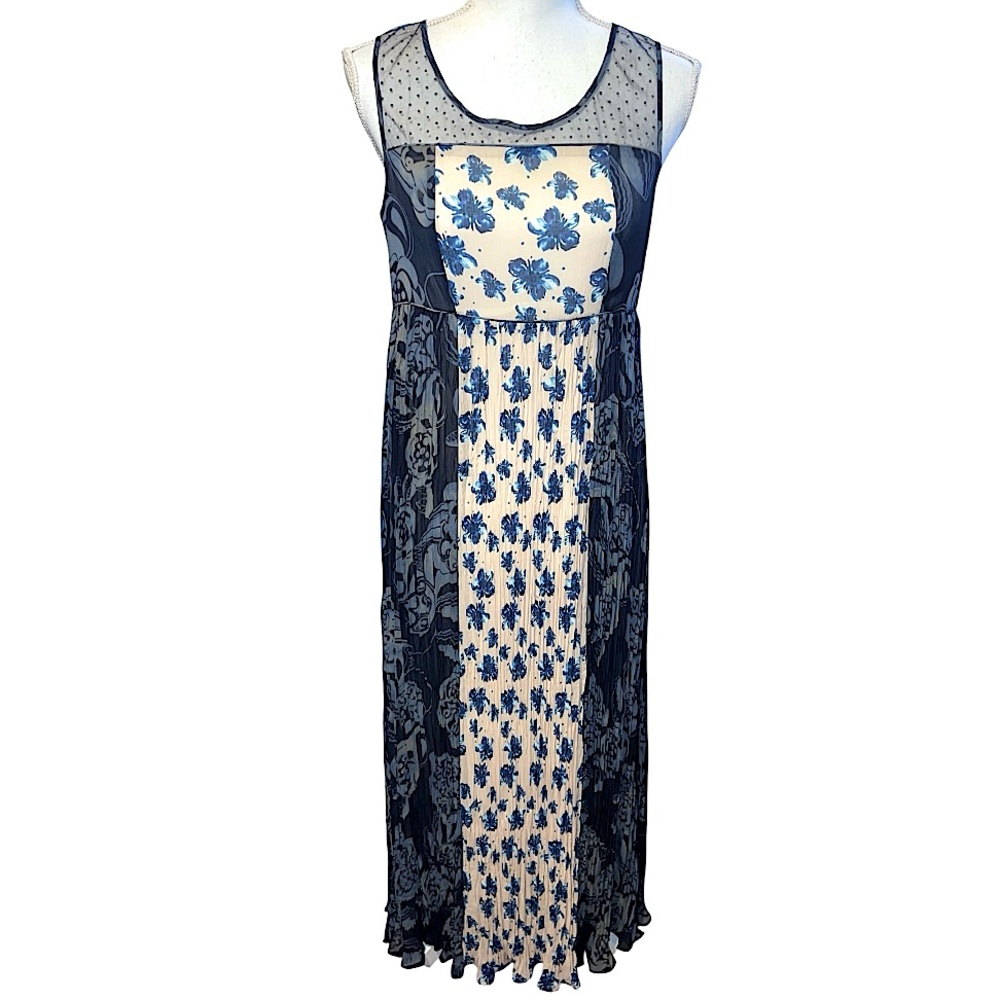 Sundance boho cottage-core floral maxi dress